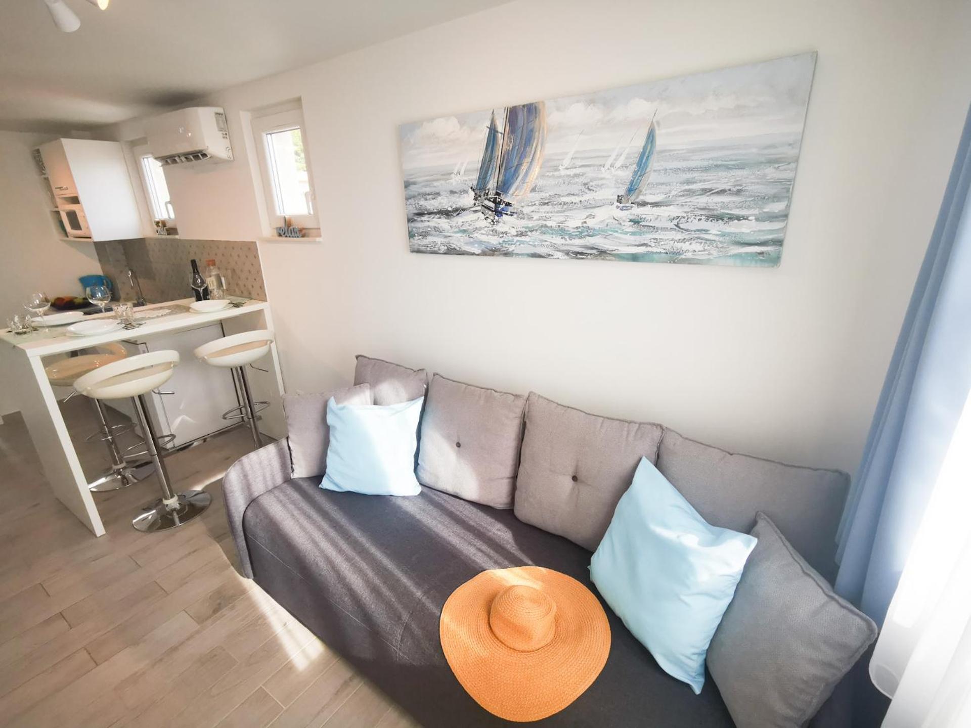 Rita Apartments - Sea-View Apartment 2Plus1 Tučepi Екстериор снимка